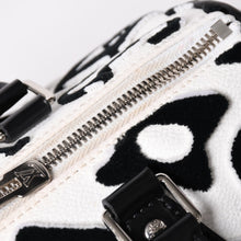 画像をギャラリービューアに読み込む, 極美品 LOUIS VUITTON ルイヴィトン スピーディー バンドリエール25 M45563 タフテッドモノグラム ブラック ホワイト シルバー金具 中古 4a003109 6