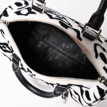 画像をギャラリービューアに読み込む, 極美品 LOUIS VUITTON ルイヴィトン スピーディー バンドリエール25 M45563 タフテッドモノグラム ブラック ホワイト シルバー金具 中古 4a003109 6