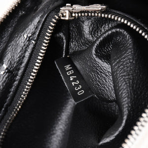 極美品 LOUIS VUITTON ルイヴィトン スピーディー バンドリエール25 M45563 タフテッドモノグラム ブラック ホワイト シルバー金具 中古 4a003109 6