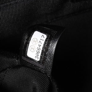 新品未使用 CHANEL シャネル クラッチバック ポーチ 30番台 ココマーク ツイード がま口 ブラック ゴールド ゴールド金具 中古 4a002761