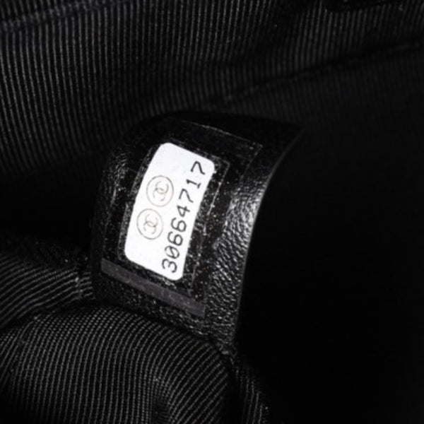 新品未使用 CHANEL シャネル クラッチバック ポーチ 30番台 ココマーク ツイード がま口 ブラック ゴールド ゴールド金具 中古 4a002761