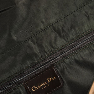 極美品 Christian Dior クリスチャンディオール ハラコ ワンショルダーバッグ MA-0010 マリスパール レオパード ガリアーノ期 中古 4a002924