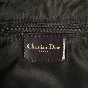 極美品 Christian Dior クリスチャンディオール ハラコ ワンショルダーバッグ MA-0010 マリスパール レオパード ガリアーノ期 中古 4a002924