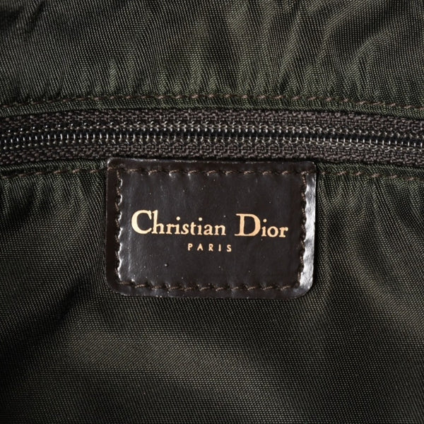 極美品 Christian Dior クリスチャンディオール ハラコ ワンショルダーバッグ MA-0010 マリスパール レオパード ガリアーノ期 中古 4a002924