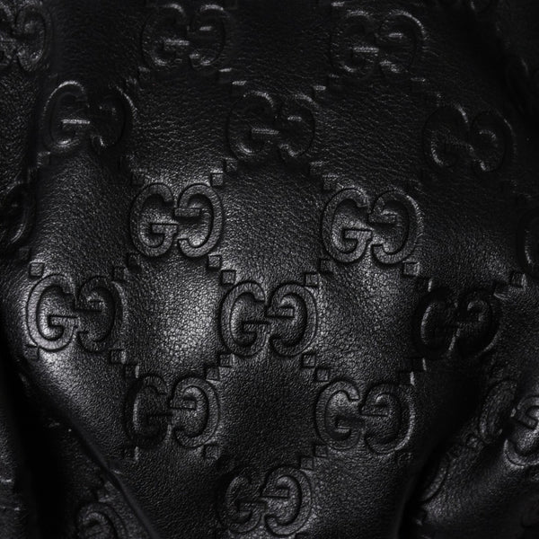極美品 GUCCI グッチ アビー GGキャンバス ハンドバッグ ショルダーバッグ ブラック シルバー金具 190525 中古 4a002927