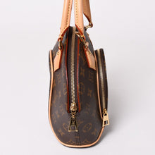Load image into Gallery viewer, 新品同様 LOUIS VUITTON ルイヴィトン エリプスPM ハンドバッグ M46196 モノグラム PVC レザー ブラウン ゴールド金具 新型 中古 4a002929