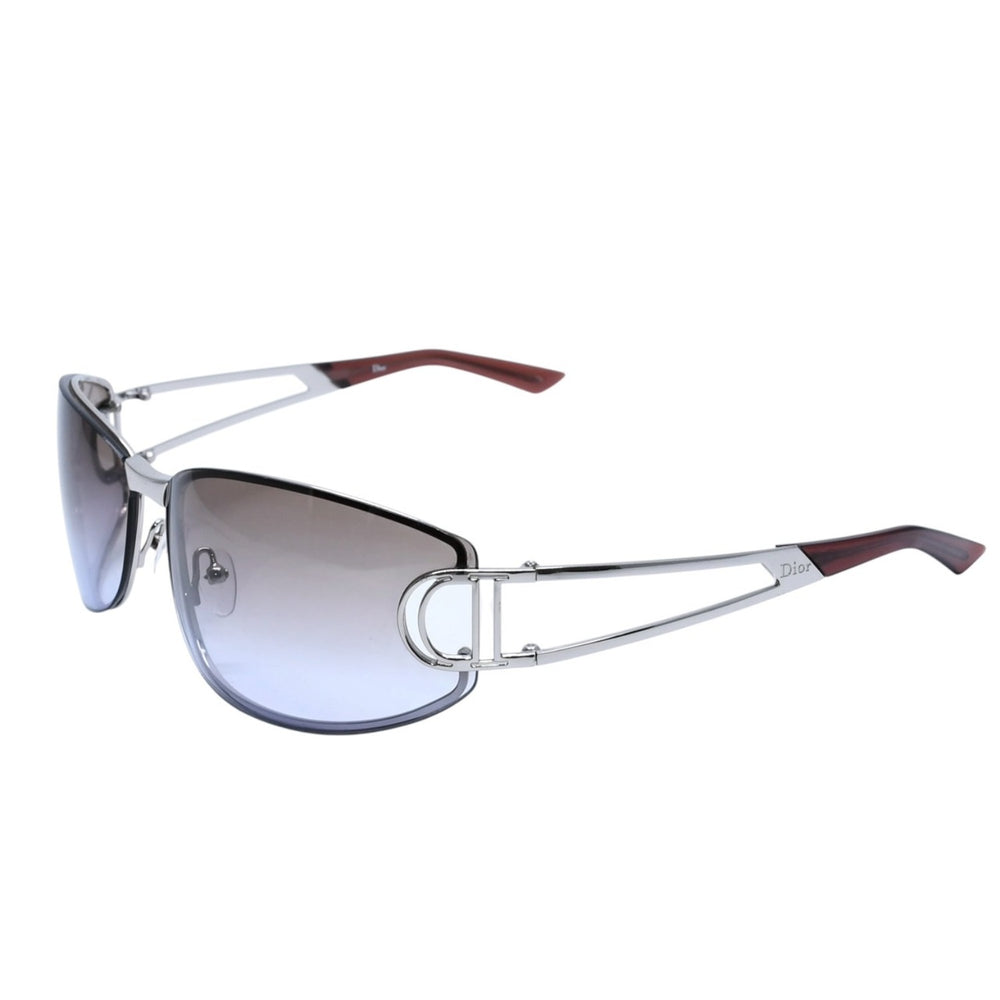 Christian Dior クリスチャンディオール DIORISSIMO/J 6LB46 サングラス アイウェア サイズ67□14-115 シルバー ブラウン 美品 中古 4a002957