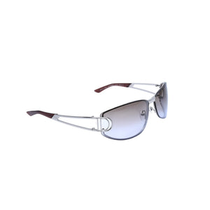 Christian Dior クリスチャンディオール DIORISSIMO/J 6LB46 サングラス アイウェア サイズ67□14-115 シルバー ブラウン 美品 中古 4a002957