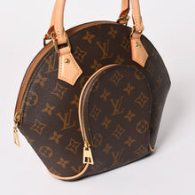 Load image into Gallery viewer, 新品同様 LOUIS VUITTON ルイヴィトン エリプスPM ハンドバッグ M46196 モノグラム PVC レザー ブラウン ゴールド金具 新型 中古 4a002929