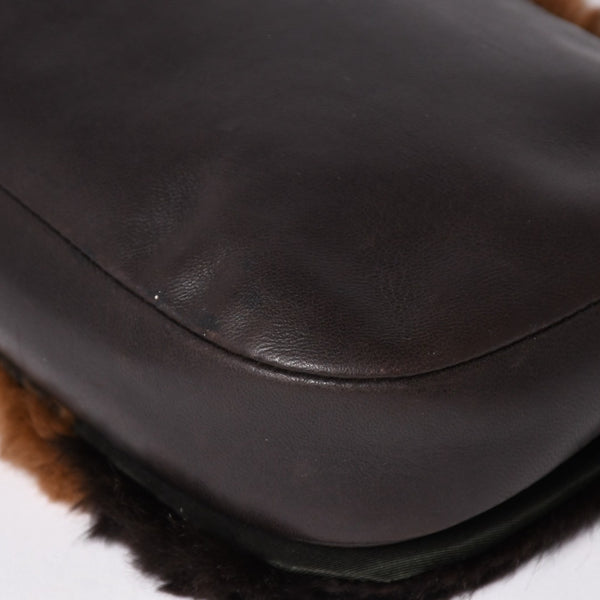 Christian Dior クリスチャンディオール ワンショルダーバッグ MA-0040 マリスパール ラパンファー レザー ガリアーノ期 美品 中古 4a003089