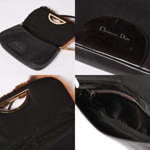 Christian Dior クリスチャンディオール ワンショルダーバッグ MA-0040 マリスパール ラパンファー レザー ガリアーノ期 美品 中古 4a003089