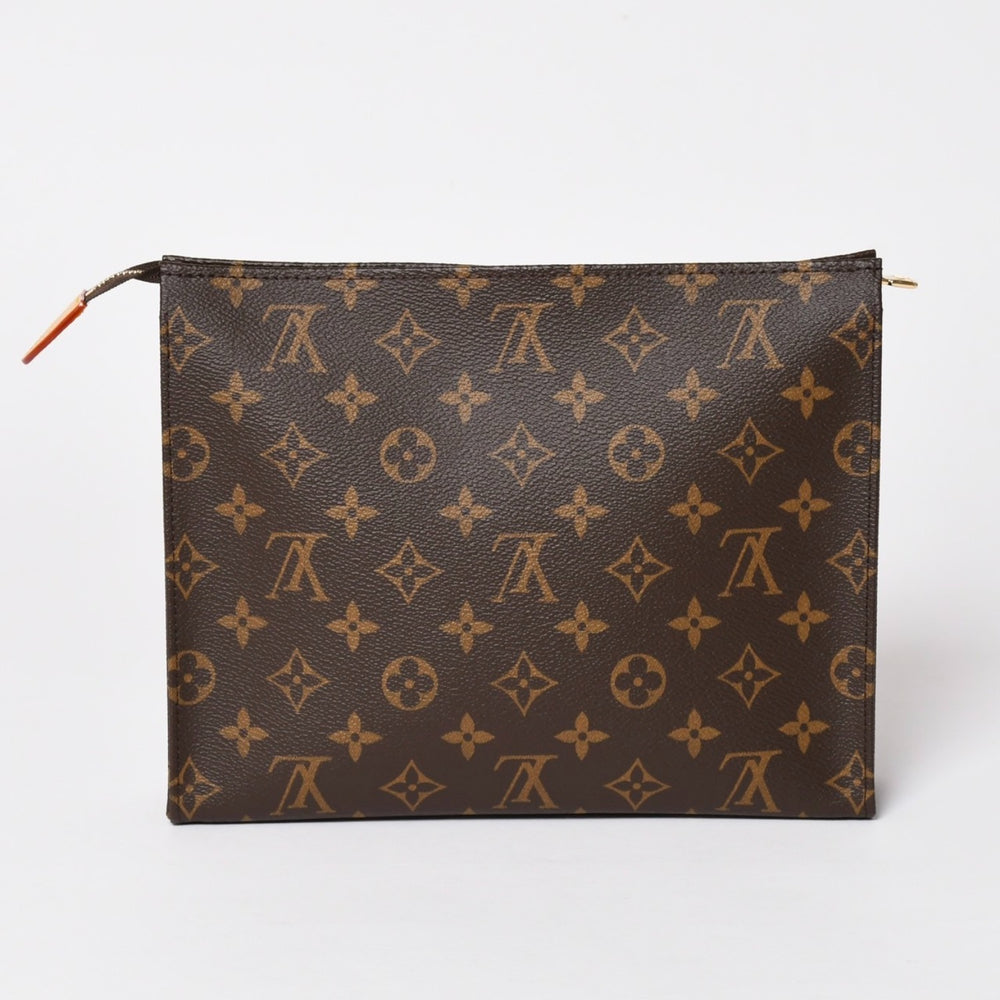 新品未使用 LOUIS VUITTON ルイヴィトン ポッシュ・トワレット26 ポーチ M47542 モノグラム 中古 4a002936