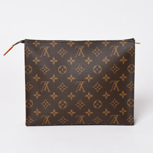 新品未使用 LOUIS VUITTON ルイヴィトン ポッシュ・トワレット26 ポーチ M47542 モノグラム 中古 4a002936