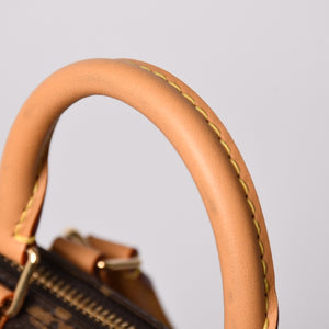 新品同様 LOUIS VUITTON ルイヴィトン ナノスピーディ ハンドバッグ 2WAYバッグ M81085 モノグラム 中古 4a003080