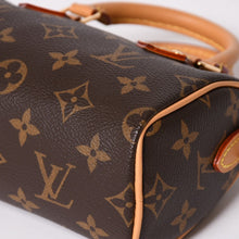 画像をギャラリービューアに読み込む, 新品同様 LOUIS VUITTON ルイヴィトン ナノスピーディ ハンドバッグ 2WAYバッグ M81085 モノグラム 中古 4a003080