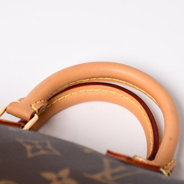 新品同様 LOUIS VUITTON ルイヴィトン ナノスピーディ ハンドバッグ 2WAYバッグ M81085 モノグラム 中古 4a003080