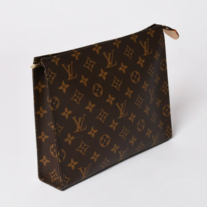 新品未使用 LOUIS VUITTON ルイヴィトン ポッシュ・トワレット26 ポーチ M47542 モノグラム 中古 4a002936