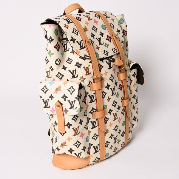 新品同様 LOUIS VUITTON ルイヴィトン モノグラムクラギー クリストファー MM バッグパック タイラーザクリエイター M25240 リュック 中古 4a003097