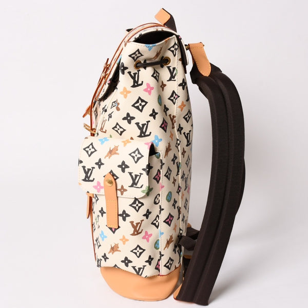新品同様 LOUIS VUITTON ルイヴィトン モノグラムクラギー クリストファー MM バッグパック タイラーザクリエイター M25240 リュック 中古 4a003097