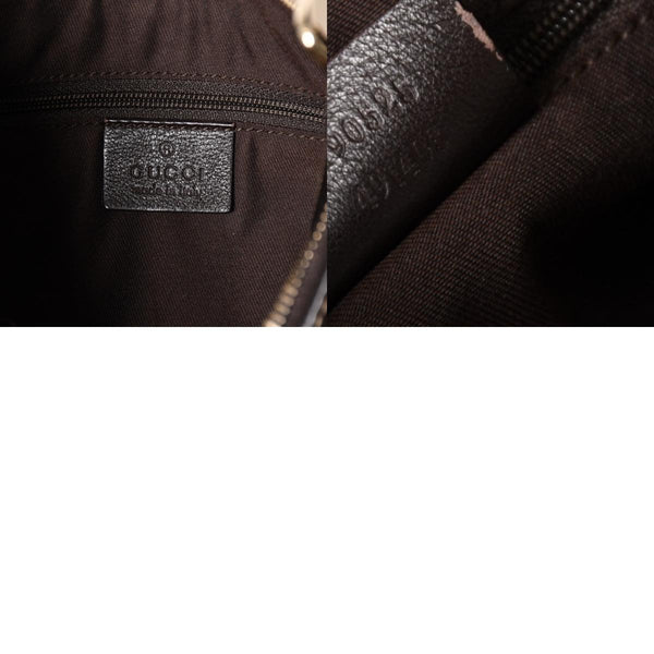 極美品 GUCCI グッチ 190525 アビー ハンドバッグ ゴールド金具 ブラウン ワンショルダー 肩掛け 中古 4a002937
