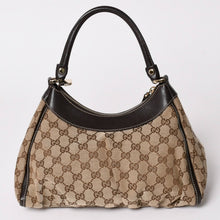 画像をギャラリービューアに読み込む, 極美品 GUCCI グッチ 190525 アビー ハンドバッグ ゴールド金具 ブラウン ワンショルダー 肩掛け 中古 4a002937