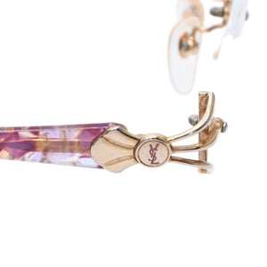 YVES SAINT LAURENT イヴサンローラン 度入りメガネ アイウェア 30-7722 サイズ54□15 132 ゴールド マルチカラー 良品 中古 4a002905