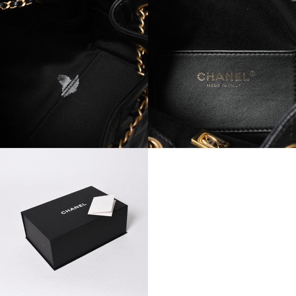 極美品 CHANEL シャネル CHANEL 25 ミニ チェーンショルダーバッグ AS5631 ランダム番台 ココマーク キャビアスキン 中古 4a007215
