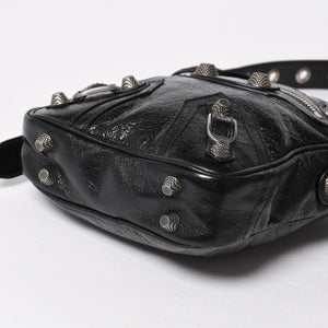 新品同様 BALENCIAGA バレンシアガ Le Cagole ル カゴール ショルダーバッグ ブラック 719065 中古 4a007216