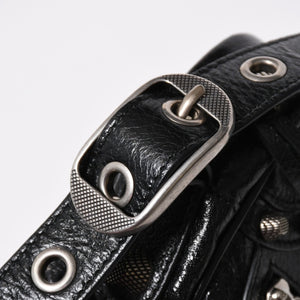 新品同様 BALENCIAGA バレンシアガ Le Cagole ル カゴール ショルダーバッグ ブラック 719065 中古 4a007216