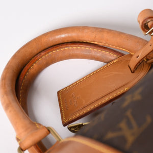 LOUIS VUITTON ルイヴィトン キーポル バンドリエール 50 ボストンバッグ M41416 モノグラム PVC ヌメ革 美品 中古 4a002949