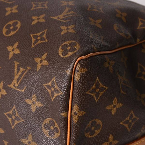 LOUIS VUITTON ルイヴィトン キーポル バンドリエール 50 ボストンバッグ M41416 モノグラム PVC ヌメ革 美品 中古 4a002949