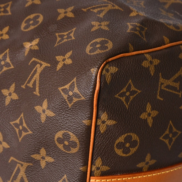 LOUIS VUITTON ルイヴィトン キーポル バンドリエール 50 ボストンバッグ M41416 モノグラム PVC ヌメ革 美品 中古 4a002949
