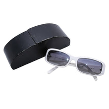 画像をギャラリービューアに読み込む, PRADA プラダ ホワイト サングラス シルバー金具 スター SPR20G 55◻︎16 イタリア製 美品 中古 4a002956