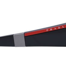 画像をギャラリービューアに読み込む, PRADA SPORT プラダスポーツ Sunglasses サングラス シルバー金具 SPS 091 65◻︎14 ブラック 美品 中古 4a002959