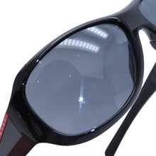 画像をギャラリービューアに読み込む, PRADA SPORT プラダスポーツ Sunglasses サングラス シルバー金具 SPS 091 65◻︎14 ブラック 美品 中古 4a002959