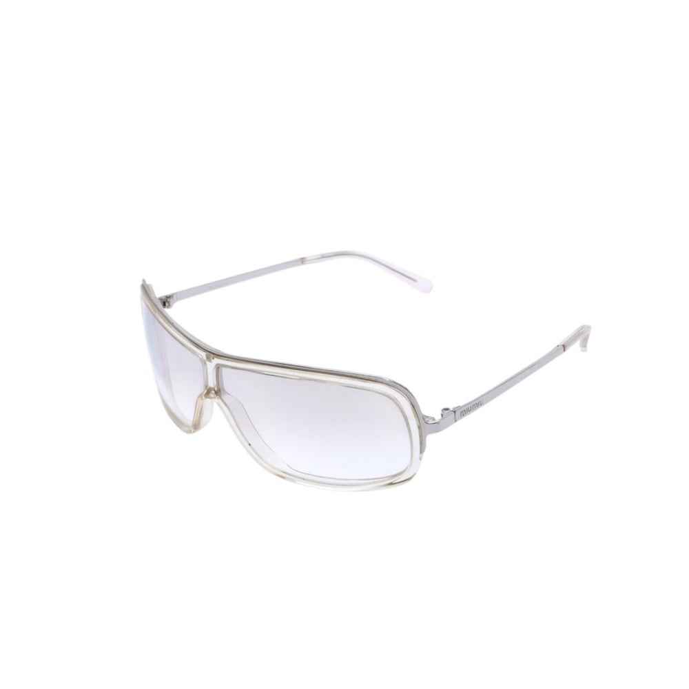 MIUMIU Sunglasses Eyewear SMU 03C 2AZ 7P1 Plastic Clear Silver Metal Plastic Good Condition Used 4a003058