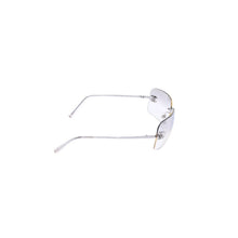 Load image into Gallery viewer, 極美品 CHANEL シャネル Sunglasses サングラス クリア ラインストーン シルバー金具 ココマーク 4017-D 62◻︎17 120 中古 4a002961