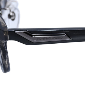 HUNTING WORLD ハンティングワールド サングラス アイウェア HTW-1014P サイズ56□16-145 ブラック 美品 中古 4a002904