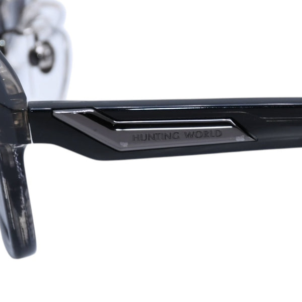 HUNTING WORLD ハンティングワールド サングラス アイウェア HTW-1014P サイズ56□16-145 ブラック 美品 中古 4a002904