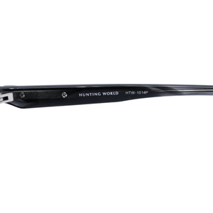 HUNTING WORLD ハンティングワールド サングラス アイウェア HTW-1014P サイズ56□16-145 ブラック 美品 中古 4a002904