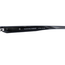 Load image into Gallery viewer, HUNTING WORLD ハンティングワールド サングラス アイウェア HTW-1014P サイズ56□16-145 ブラック 美品 中古 4a002904