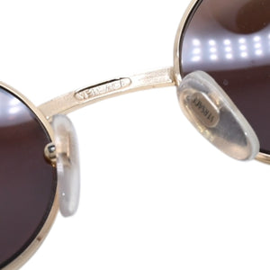 Gianni Versace ジャンニ ヴェルサーチ サングラス アイウェア S65 31L メデューサ べっ甲カラー ブラウン ゴールド 美品 中古 4a002986