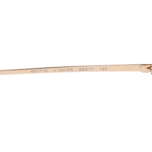 極美品 CHANEL シャネル リムレス サングラス アイウェア 4017-D c.125/56 サイズ62□17 120 ココマーク ラインストーン 中古 4a002991