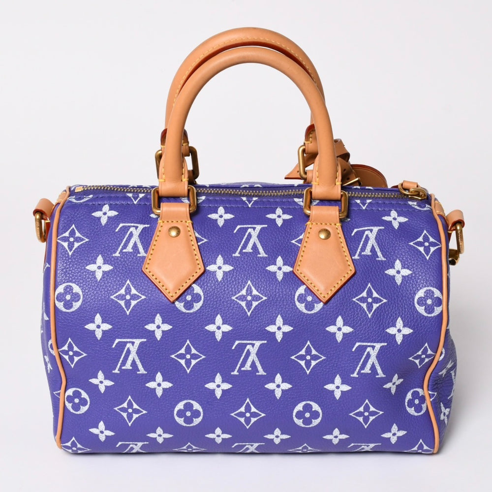 Very good condition LOUIS VUITTON Speedy P9 Bandouliere 25 Handbag M11562 Purple Used 4a003090