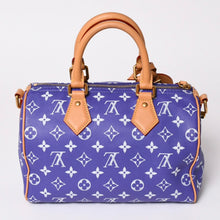 Load image into Gallery viewer, 極美品 LOUIS VUITTON ルイヴィトン スピーディ P9 バンドリエール 25 ハンドバッグ M11562 パープル 中古 4a003090