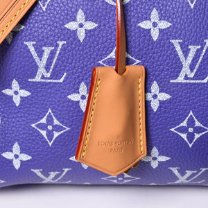 極美品 LOUIS VUITTON ルイヴィトン スピーディ P9 バンドリエール 25 ハンドバッグ M11562 パープル 中古 4a003090