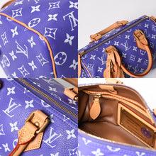 Load image into Gallery viewer, 極美品 LOUIS VUITTON ルイヴィトン スピーディ P9 バンドリエール 25 ハンドバッグ M11562 パープル 中古 4a003090