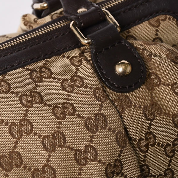 GUCCI グッチ スーキー トートバッグ 247902 ブラウン GGキャンバス ショルダーバッグ ブラウン 美品 中古 4a002943