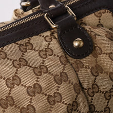 画像をギャラリービューアに読み込む, GUCCI グッチ スーキー トートバッグ 247902 ブラウン GGキャンバス ショルダーバッグ ブラウン 美品 中古 4a002943