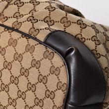 画像をギャラリービューアに読み込む, GUCCI グッチ スーキー トートバッグ 247902 ブラウン GGキャンバス ショルダーバッグ ブラウン 美品 中古 4a002943